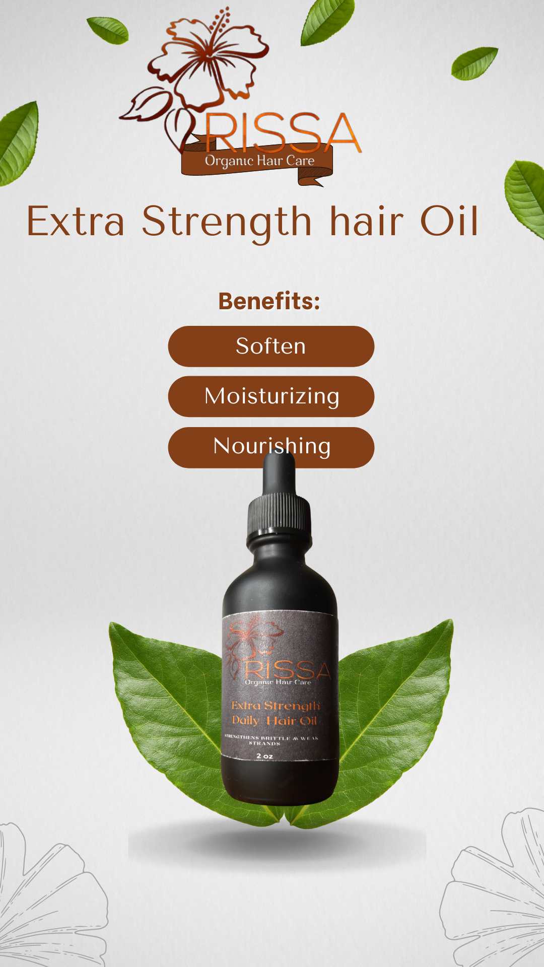 Extra Strength Hair Oil